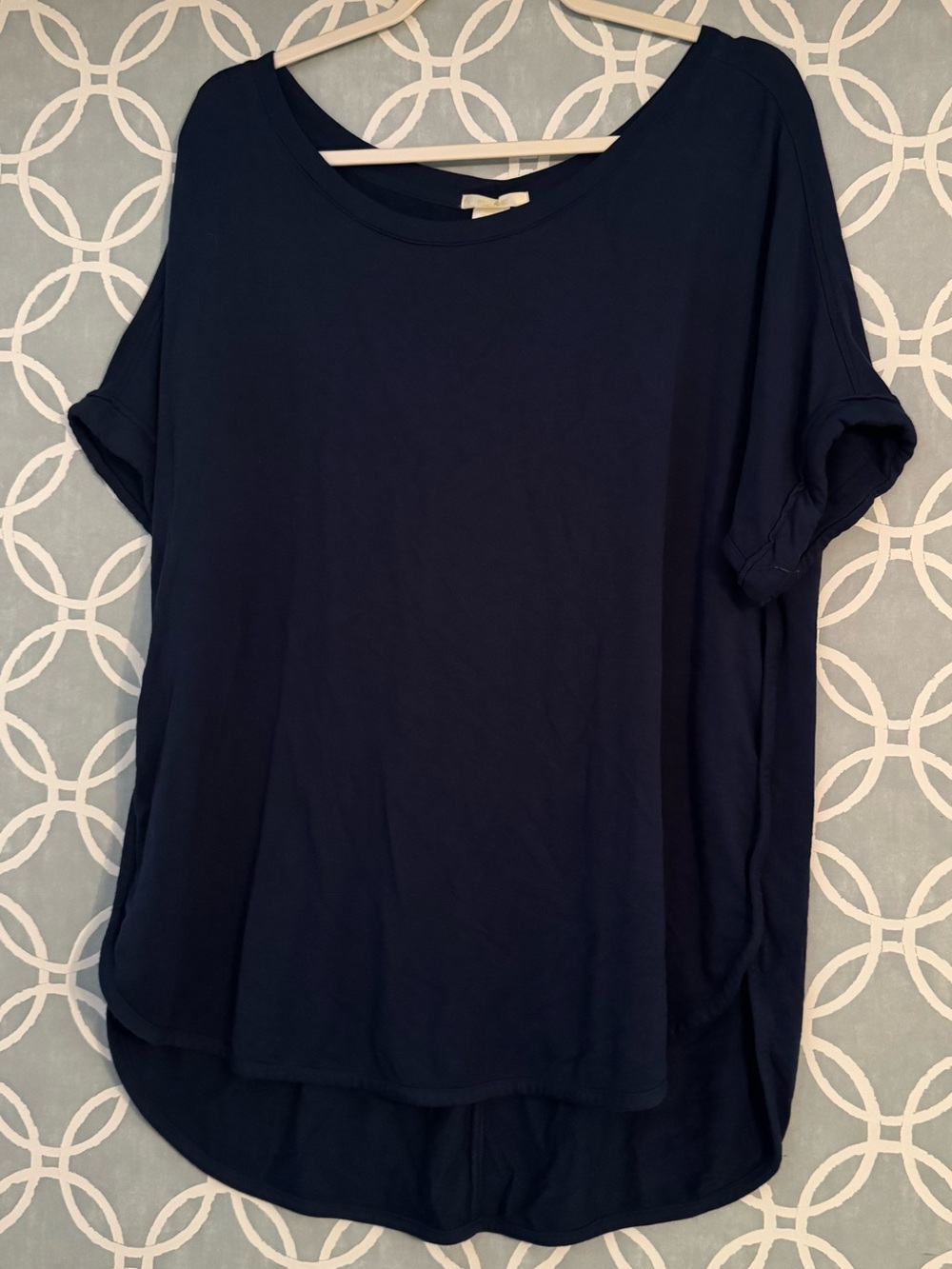 Navy blue shirt